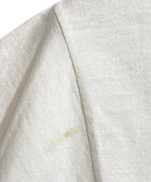 COMOLI（コモリ）COMOLI (コモリ) NINE INCH NAILS (ナイン・インチ・ネイルズ) プリントTシャツ ホワイト サイズ:4の古着・服飾アイテム