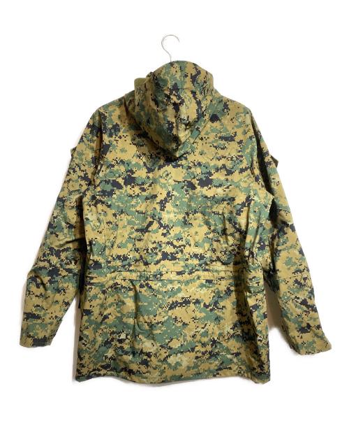 USMC（ユーエスエムシー）USMC (ユーエスエムシー) ECWCS WATERPROOF Gore-Tex Jacket カーキ×ブラウン サイズ:MEDIUMの古着・服飾アイテム