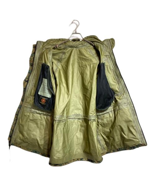 USMC（ユーエスエムシー）USMC (ユーエスエムシー) ECWCS WATERPROOF Gore-Tex Jacket カーキ×ブラウン サイズ:MEDIUMの古着・服飾アイテム