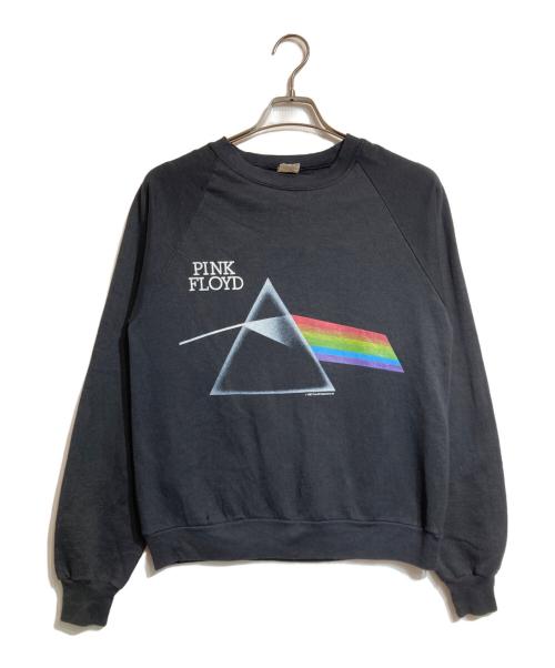 PINK FROYD（ピンクフロイド）PINK FROYD (ピンクフロイド) バンドラグランスウェット ブラック サイズ:Lの古着・服飾アイテム