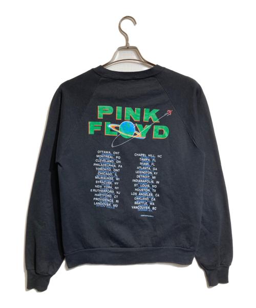 PINK FROYD（ピンクフロイド）PINK FROYD (ピンクフロイド) バンドラグランスウェット ブラック サイズ:Lの古着・服飾アイテム