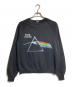 PINK FROYD（ピンクフロイド）の古着「バンドラグランスウェット」｜ブラック