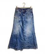 DIESELディーゼル）の古着「D-AKIIバギーデニムパンツ」｜インディゴ