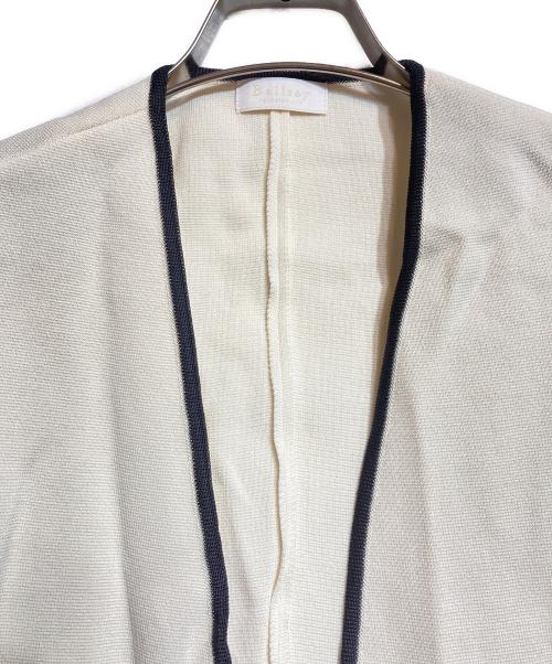 BALLSEY（ボールジィ）BALLSEY (ボールジィ) ミラノリブ ジレ アイボリー サイズ:Sの古着・服飾アイテム