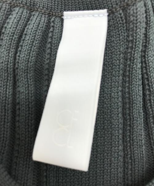 CFCL（シーエフシーエル）CFCL (シーエフシーエル) POTTERY SLEEVELESS BUST FLARE DRESS ネイビー サイズ:3の古着・服飾アイテム