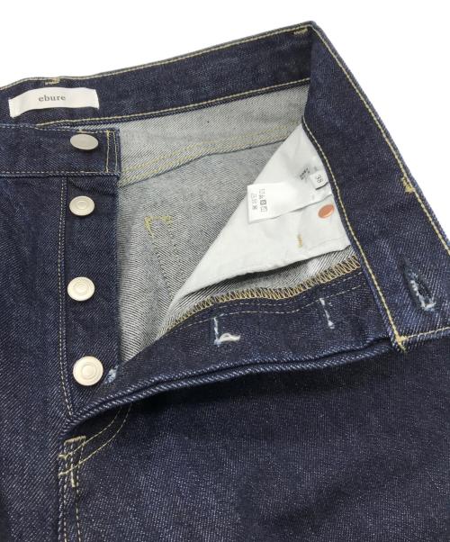 ebure（エブール）EBURE (エブール) ウォッシュドデニム インディゴ サイズ:38の古着・服飾アイテム