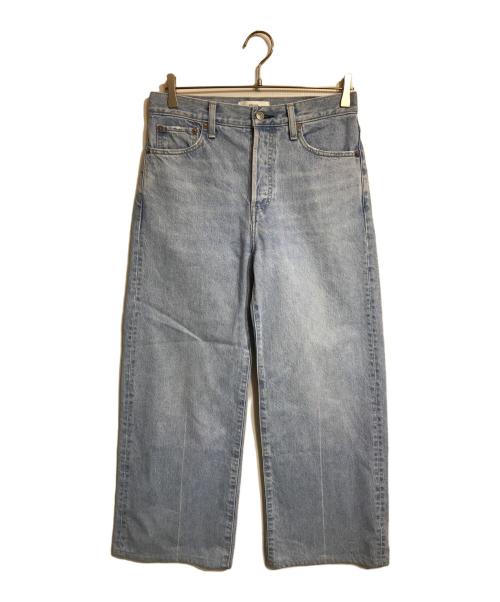 ebure（エブール）ebure (エブール) ウォッシュドデニム インディゴ サイズ:38の古着・服飾アイテム