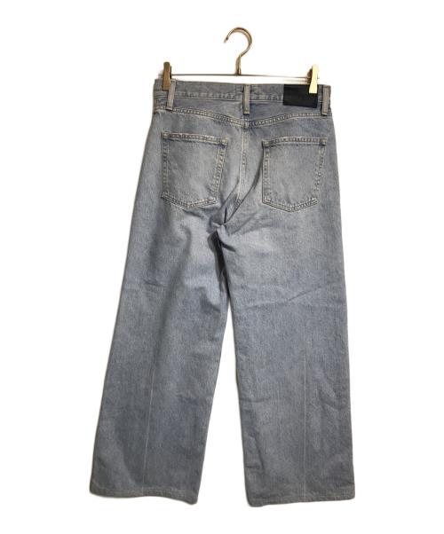 ebure（エブール）ebure (エブール) ウォッシュドデニム インディゴ サイズ:38の古着・服飾アイテム