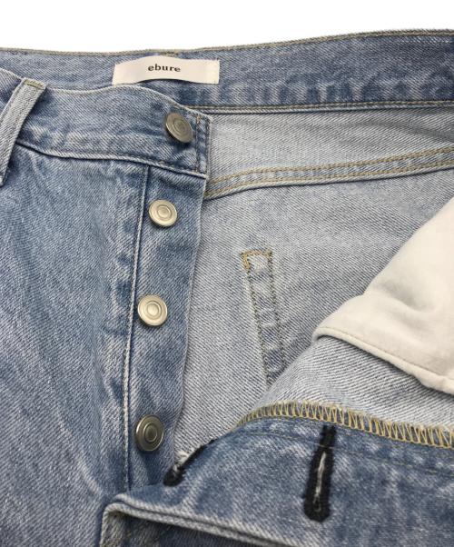ebure（エブール）ebure (エブール) ウォッシュドデニム インディゴ サイズ:38の古着・服飾アイテム