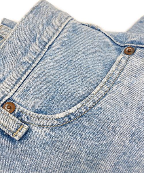 ebure（エブール）ebure (エブール) ウォッシュドデニム インディゴ サイズ:38の古着・服飾アイテム