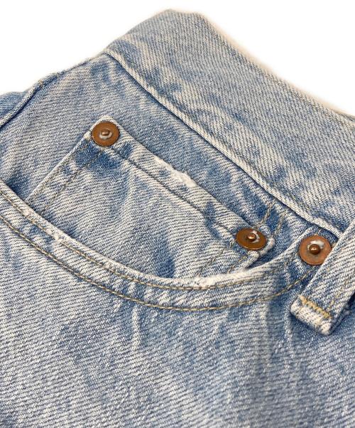ebure（エブール）ebure (エブール) ウォッシュドデニム インディゴ サイズ:38の古着・服飾アイテム