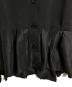 中古・古着 ADORE (アドーア) タフタペプラムカーデ ブラック サイズ:38：15000円