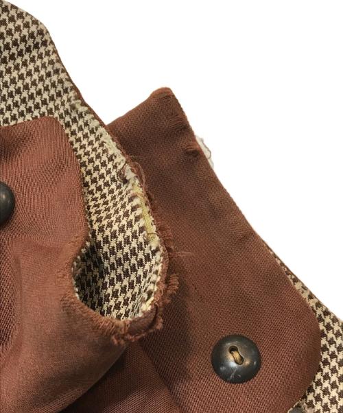 USED（ユーズド）USED (ユーズド) リバーシブルギャバジンジャケット ブラウン サイズ:なしの古着・服飾アイテム