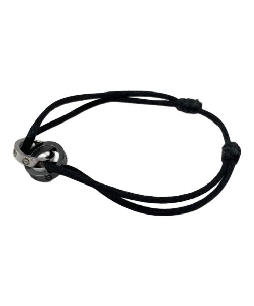 Cartier（カルティエ）Cartier (カルティエ) ダブルサークルブレスレット ブラック サイズ:下記参照の古着・服飾アイテム