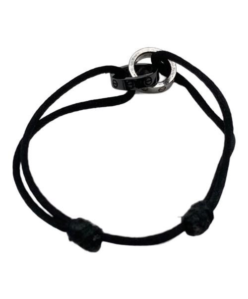 Cartier（カルティエ）Cartier (カルティエ) ダブルサークルブレスレット ブラック サイズ:下記参照の古着・服飾アイテム