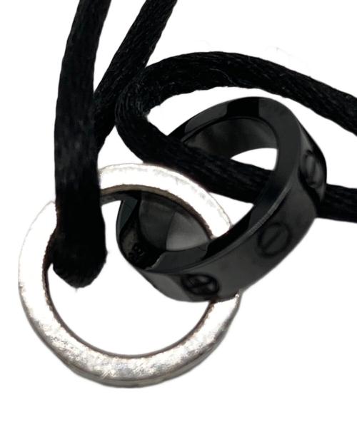 Cartier（カルティエ）Cartier (カルティエ) ダブルサークルブレスレット ブラック サイズ:下記参照の古着・服飾アイテム