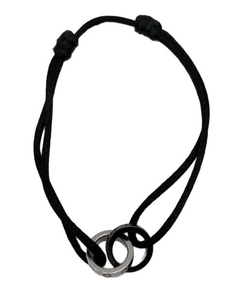 Cartier（カルティエ）Cartier (カルティエ) ダブルサークルブレスレット ブラック サイズ:下記参照の古着・服飾アイテム