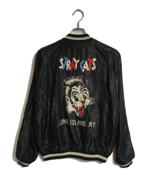 TAILOR TOYO（テーラー東洋）TAILOR TOYO (テーラー東洋) STRAY CATS (ストレイ・キャッツ) SOUVENIR JACKET LIMITED EDITION ブラック サイズ:Lの古着・服飾アイテム
