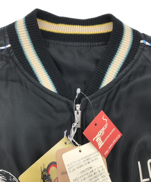 TAILOR TOYO（テーラー東洋）TAILOR TOYO (テーラー東洋) STRAY CATS (ストレイ・キャッツ) SOUVENIR JACKET LIMITED EDITION ブラック サイズ:Lの古着・服飾アイテム