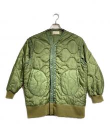 77circa（ナナナナサーカ）の古着「リメイク キルティング ライナー ジャケット/Reworked Quilted Liner Jacket」｜カーキ