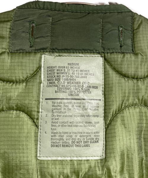 77circa（ナナナナサーカ）77circa (ナナナナサーカ) リメイク キルティング ライナー ジャケット/Reworked Quilted Liner Jacket カーキ サイズ:ーの古着・服飾アイテム