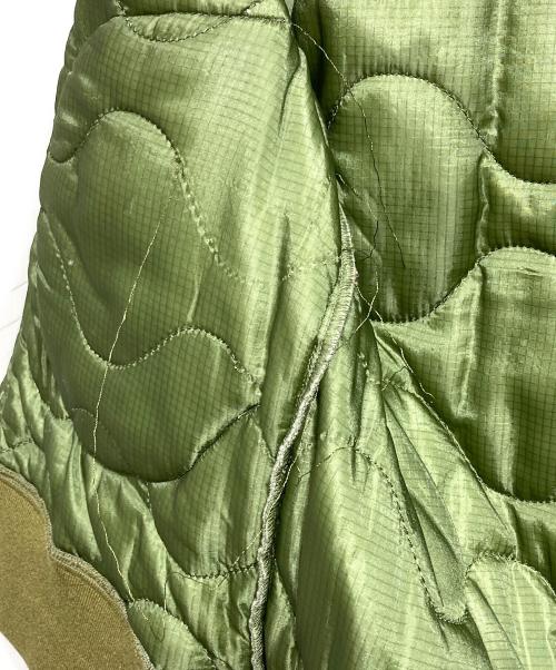 77circa（ナナナナサーカ）77circa (ナナナナサーカ) リメイク キルティング ライナー ジャケット/Reworked Quilted Liner Jacket カーキ サイズ:ーの古着・服飾アイテム