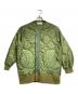 77circa（ナナナナサーカ）の古着「リメイク キルティング ライナー ジャケット/Reworked Quilted Liner Jacket」｜カーキ