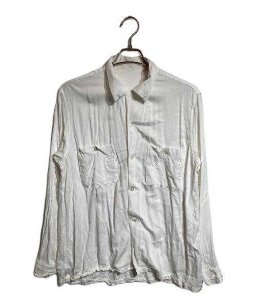 A.R.P（アープ）A.R.P (アープ) Rayon Loop Collar Shirt ホワイト サイズ:Freeの古着・服飾アイテム