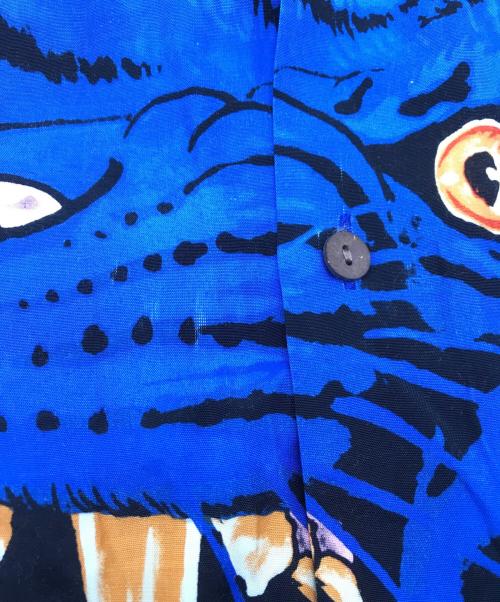 WACKO MARIA（ワコマリア）WACKO MARIA (ワコマリア) TIM LEHI (ティム リーハイ) L/S HAWAIIAN SHIRT ブルー サイズ:Lの古着・服飾アイテム