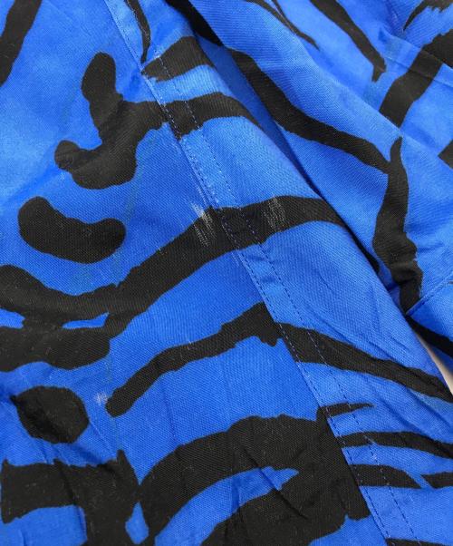 WACKO MARIA（ワコマリア）WACKO MARIA (ワコマリア) TIM LEHI (ティム リーハイ) L/S HAWAIIAN SHIRT ブルー サイズ:Lの古着・服飾アイテム