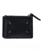 Maison Margielaメゾンマルジェラ）の古着「グレインレザー マネークリップ」｜ブラック