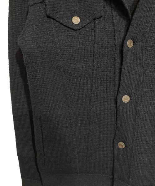 Y's for men（ワイズフォーメン）Y's for men (ワイズフォーメン) ハイネックボタンカーディガン ブラック サイズ:3の古着・服飾アイテム