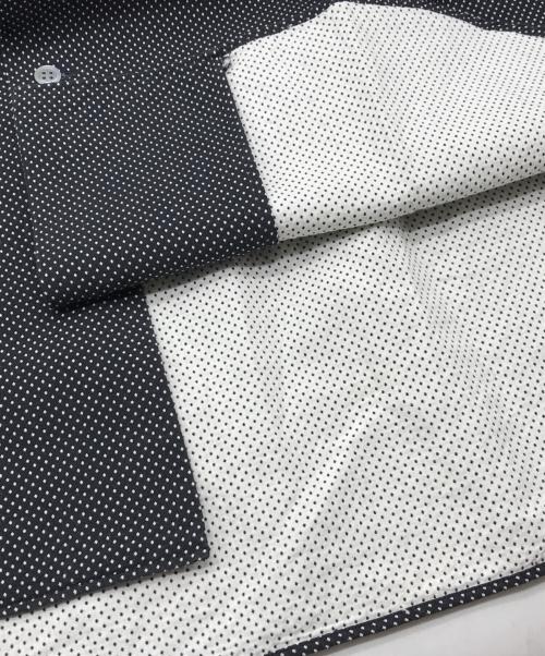 Y's for men（ワイズフォーメン）Y'S for men (ワイズフォーメン) ドットオープンカラーシャツ ブラック サイズ:Freeの古着・服飾アイテム