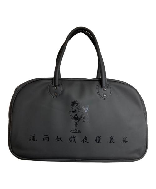 RUDE GALLERY（ルードギャラリー）RUDE GALLERY (ルードギャラリー) 亜無亜危異 コラボボストンバッグ ブラックの古着・服飾アイテム