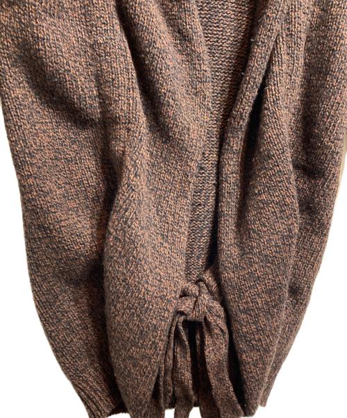 Vivienne Westwood man（ヴィヴィアン ウェストウッド マン）Vivienne Westwood man (ヴィヴィアン ウェストウッド マン) ニットガウンコート ブラウン サイズ:FREEの古着・服飾アイテム
