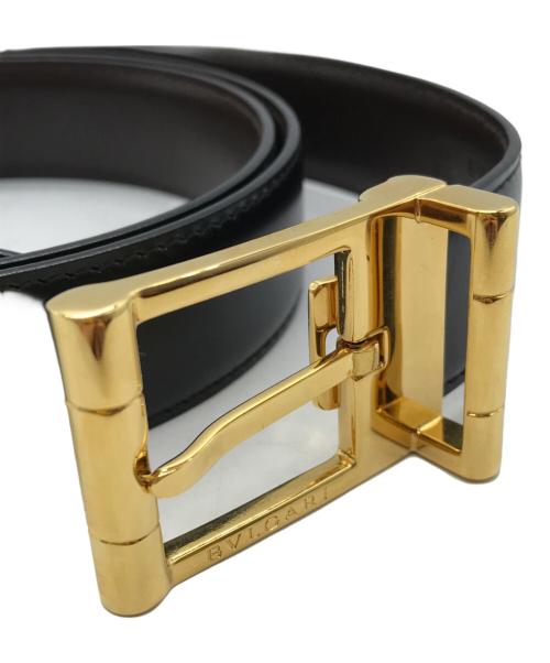 BVLGARI（ブルガリ）BVLGARI (ブルガリ) レザーベルト サイズ:下記参照の古着・服飾アイテム