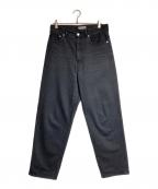 SOFTHYPHENソフトハイフン）の古着「BAGGY FIT JEANS」｜ブラック