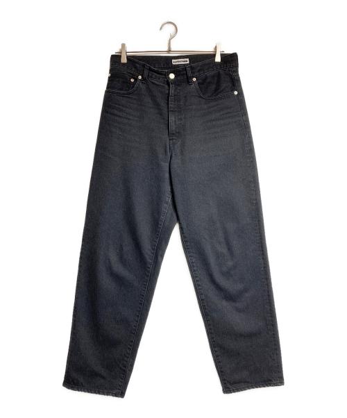 SOFTHYPHEN（ソフトハイフン）SOFTHYPHEN (ソフトハイフン) BAGGY FIT JEANS ブラック サイズ:30の古着・服飾アイテム