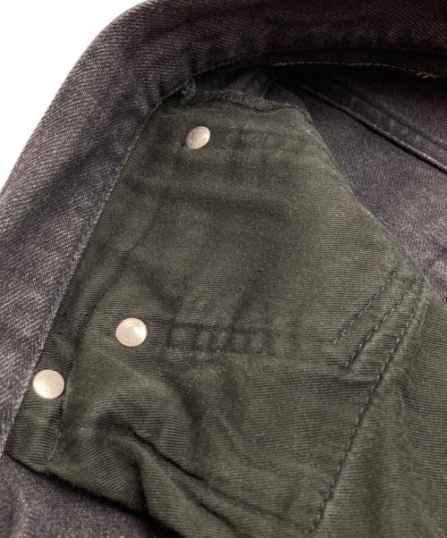 SOFTHYPHEN（ソフトハイフン）SOFTHYPHEN (ソフトハイフン) BAGGY FIT JEANS ブラック サイズ:30の古着・服飾アイテム