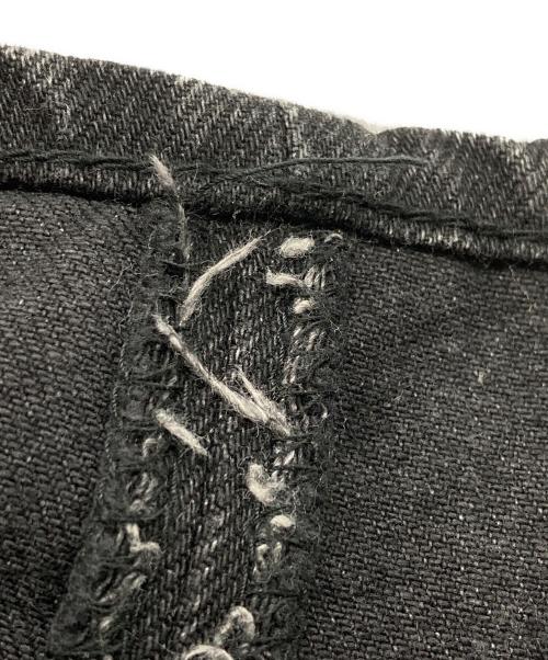 SOFTHYPHEN（ソフトハイフン）SOFTHYPHEN (ソフトハイフン) BAGGY FIT JEANS ブラック サイズ:30の古着・服飾アイテム