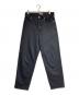 SOFTHYPHEN（ソフトハイフン）の古着「BAGGY FIT JEANS」｜ブラック