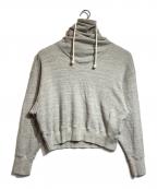 INSCRIREアンスクリア）の古着「オフタートルスウェット」｜グレー