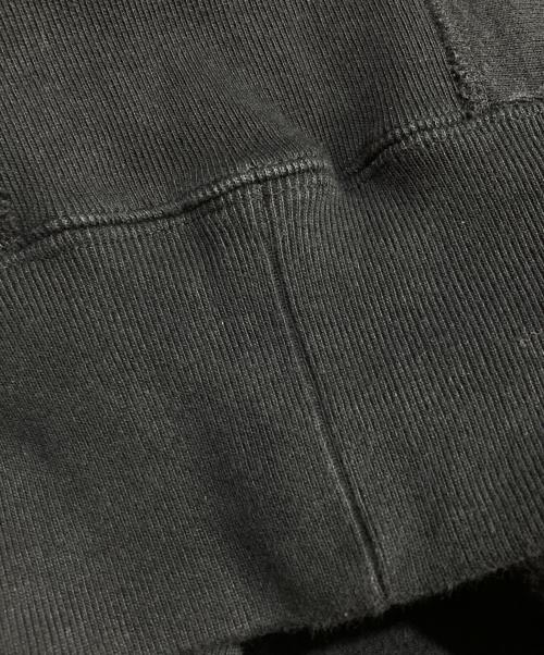 Champion（チャンピオン）Champion eYe COMME des GARCONS JUNYAWATANABE MAN スウェットカスタマイズ × エステルリップストップ キルティング ブラック サイズ:Sの古着・服飾アイテム