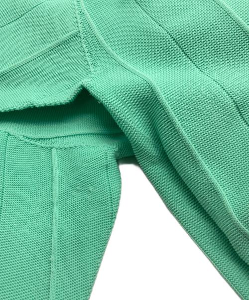 PLEATS PLEASE（プリーツプリーズ）PLEATS PLEASE (プリーツプリーズ) ニットトラックジャケット グリーン サイズ:‐の古着・服飾アイテム