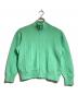 PLEATS PLEASE（プリーツプリーズ）の古着「ニットトラックジャケット」｜グリーン