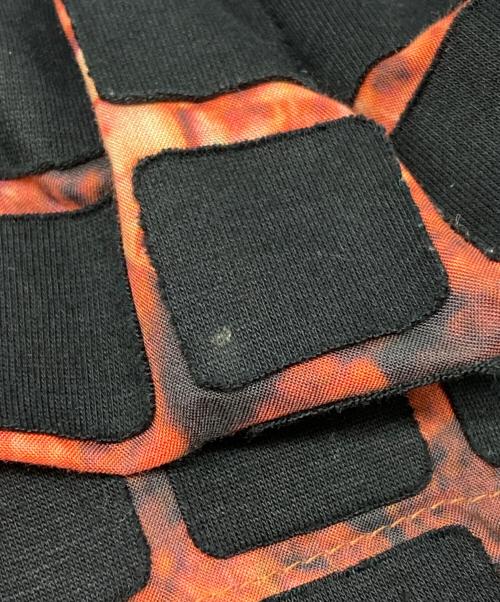 ISSEY MIYAKE（イッセイミヤケ）ISSEY MIYAKE (イッセイミヤケ) パッチ変形スカート ブラウン×ブラック サイズ:2の古着・服飾アイテム