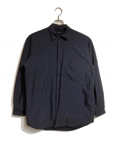 中古・古着通販】COMOLI (コモリ) ナイロン シャツジャケット ブラック
