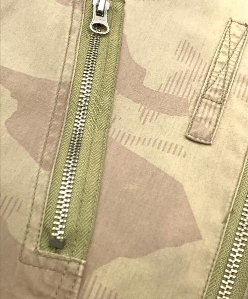 stussy（ステューシー）stussy (ステューシー) カモ柄ジップアップジャケット グリーン サイズ:Ｌの古着・服飾アイテム