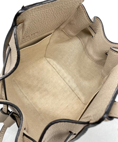 LOEWE（ロエベ）LOEWE (ロエベ) ハンモック ドローストリングミニ ベージュの古着・服飾アイテム