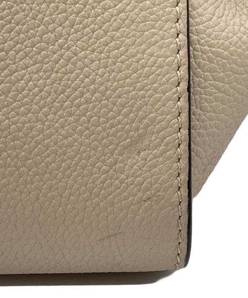 LOEWE（ロエベ）LOEWE (ロエベ) ハンモック ドローストリングミニ ベージュの古着・服飾アイテム